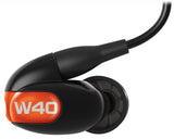 Westone W40 with Bluetooth Cable Four-Driver True-Fit Earphones with High Definition Silver MMCX Cable