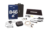 Shure SE846-CL+BT1 Wireless Sound Isolating Earphones with Bluetooth Enabled Communication Cable, Clear