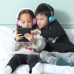 Puro Sound Labs PuroQuiet Kids Volume-Limiting Noise-Cancelling On-Ear Wireless Headphones (Pink)