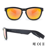 ZUNGLE V2 Viper: Bluetooth Audio Sunglasses with Over Ear True Wireless Bone Conduction Headphones. for Men, Bluetooth 5.0, Built-in Mic, Music, Phone Call, AI Assistance(Matte Black Frames)