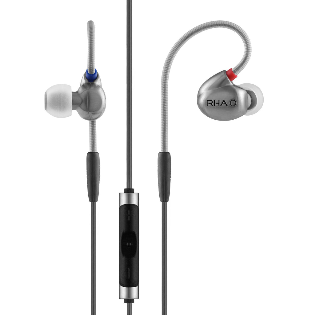 RHA T10i High Fidelity, Noise Isolating In-Ear Headphone with Remote and Microphone