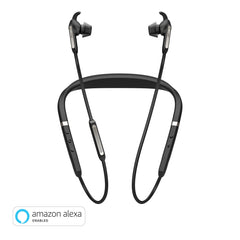 Jabra Elite 65e Alexa Enabled Wireless Stereo Neckband with in-Ear Noise Cancellation - Titanium Black