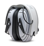 Lucid Audio Amped Sound Amplifying Bluetooth Hearing Headphones with Wireless TV Streamer - White/Gray