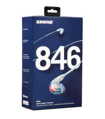 Shure SE846-CL+BT1 Wireless Sound Isolating Earphones with Bluetooth Enabled Communication Cable, Clear