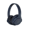 Audio-Technica ATH-ANC500BTNV QuietPoint Wireless Active Noise-Cancelling Headphones, Navy