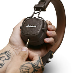 Marshall Major III Wired On-Ear Headphone, Brown - New