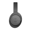 Audio-Technica ATH-ANC700BT QuietPoint Bluetooth Wireless Noise-Cancelling High-Resolution Audio Headphones, Black