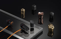 V-MODA Forza In-Ear Hybrid Sport Headphones with 3-Button Remote & Microphone - Samsung and Android Devices, Orange