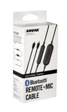 Shure RMCE-BT1 Bluetooth Enabled Accessory Cable with Remote + Mic