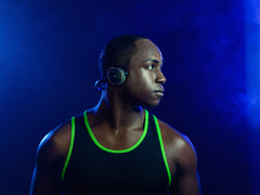 66 Audio - BTS PRO - Wireless Bluetooth Sports Headphones w/MotionControl for iOS and Android. 40 Hours Playback. 100 Feet Wireless Range. HD Stereo Sound