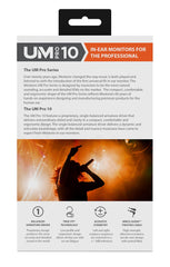 Westone UM Pro10 High Performance Single Driver Noise-Isolating in-Ear Monitors-Orange, 78392, Pro 10