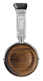 EVEN EarPrint H2 Bluetooth Wireless Headphones that Adapt to the Way You Hear - with Mic (Walnut and Steel)