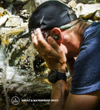 Jaybird X4 Wireless Bluetooth Headphones for Sport, Fitness and Running, Compatible with iOS and Android Smartphones: Sweatproof and Waterproof - Black Metallic/Flash