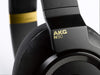 AKG N90Q Reference Class Auto-Calibrating Noise Cancelling Headphones - Black