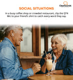 ClearSounds Quattro 4.0 Bluetooth Omnidirectional Microphone Kit for Assistive Listening