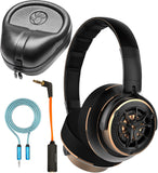 1MORE H1707 Triple Driver Over-Ear Headphones Bundle with 3.5mm to 1/4