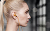 V-MODA Forza In-Ear Hybrid Sport Headphones with 3-Button Remote & Microphone - Samsung and Android Devices, Orange