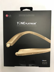 LG Tone Platinum HBS-1100 - Premium Wireless Stereo Headset - Gold