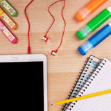 JustJamz Jelly Matte Colorful in-Ear Wholesale Headphones 3.5mm Stereo Multi-Color Bulk Earbuds (100 Pack)